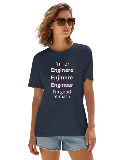Engineers Unisex Terry Fabric Oversized Tee