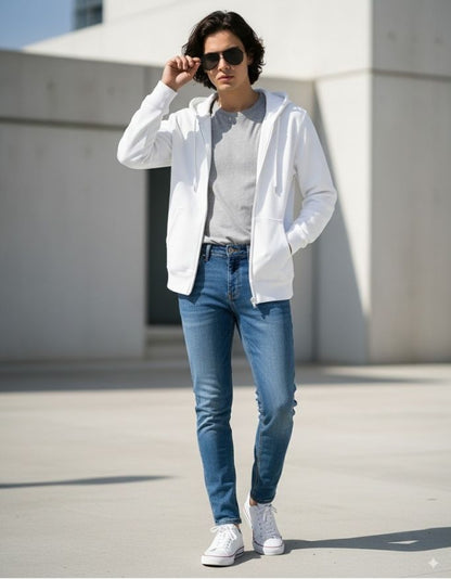 Premium Unisex Zip Hoodie