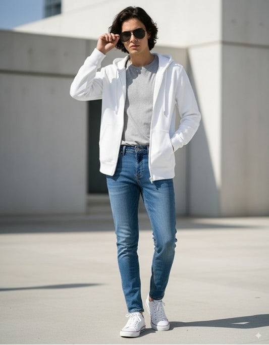 Premium Unisex Zip Hoodie