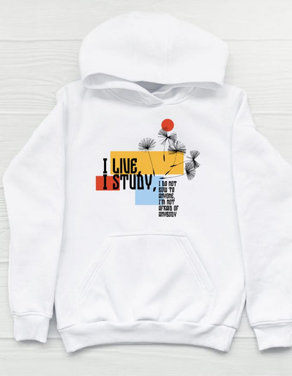 I Live I Study Unisex  Premium Hoodie