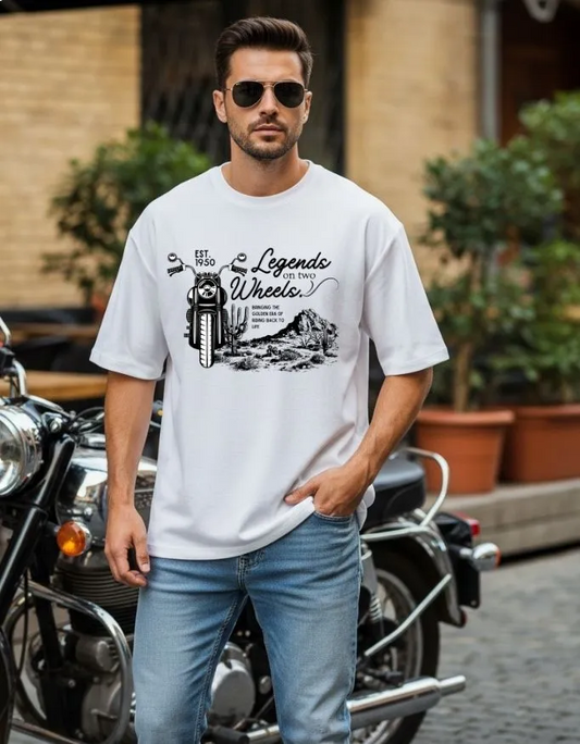 Legends Unisex Terry Fabric Oversized Tee