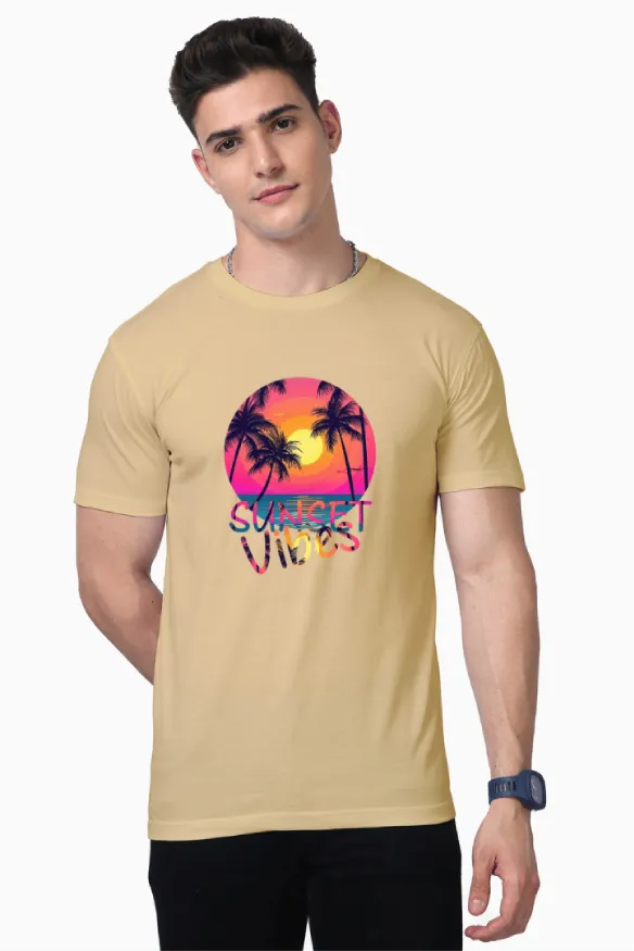 Sunset Vibes Unisex Supima T-Shirt