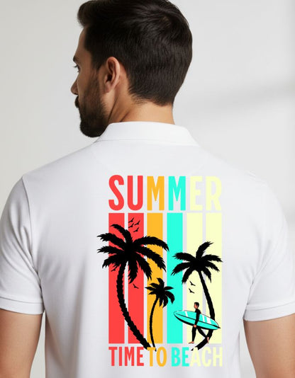 Time to Beach Men's Polo