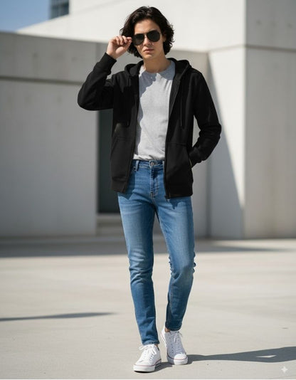 Premium Unisex Zip Hoodie