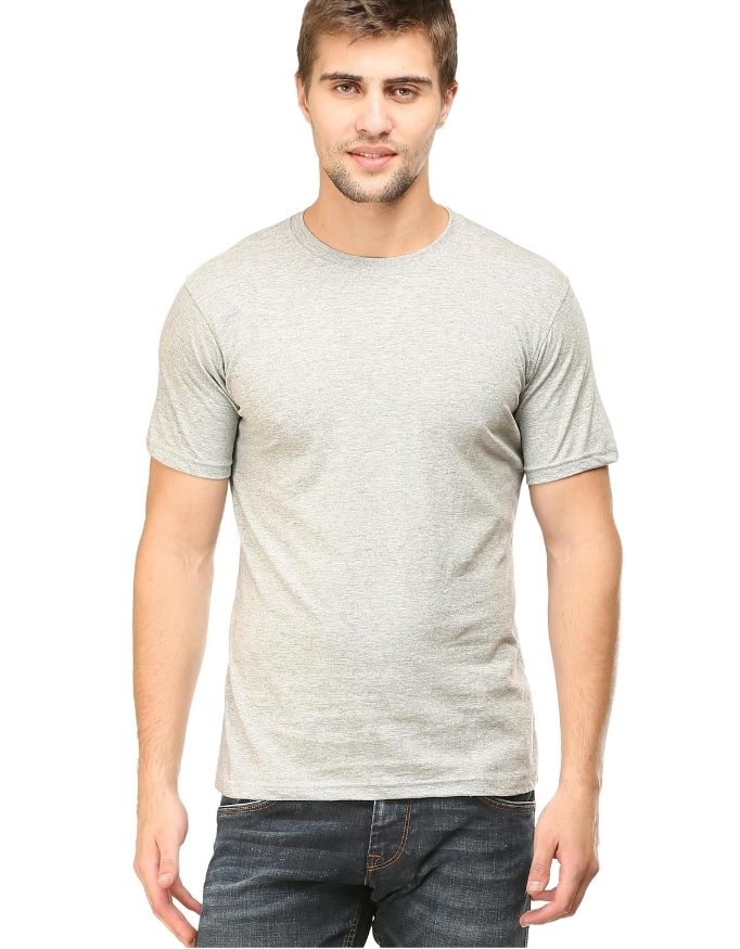 Plain Unisex Premium Cotton T-Shirt