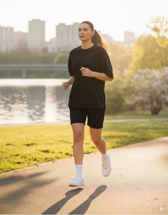 Unisex Premium Terry Fabric Tee & Short