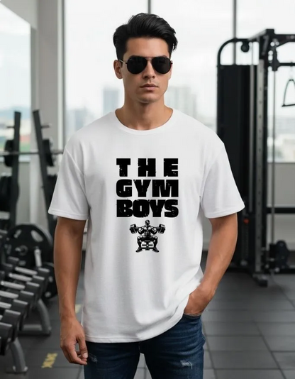 Gym Boys Unisex Terry Fabric Oversized Tee