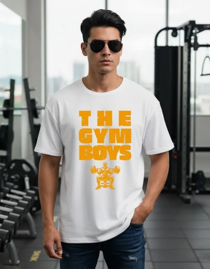 Gym Boys Unisex Terry Fabric Oversized Tee