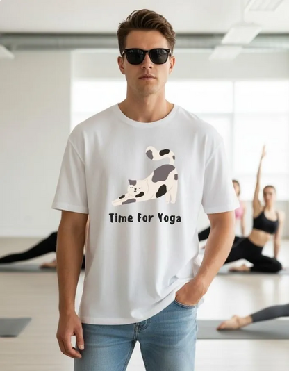 Yoha Unisex Terry Fabric Oversized Tee