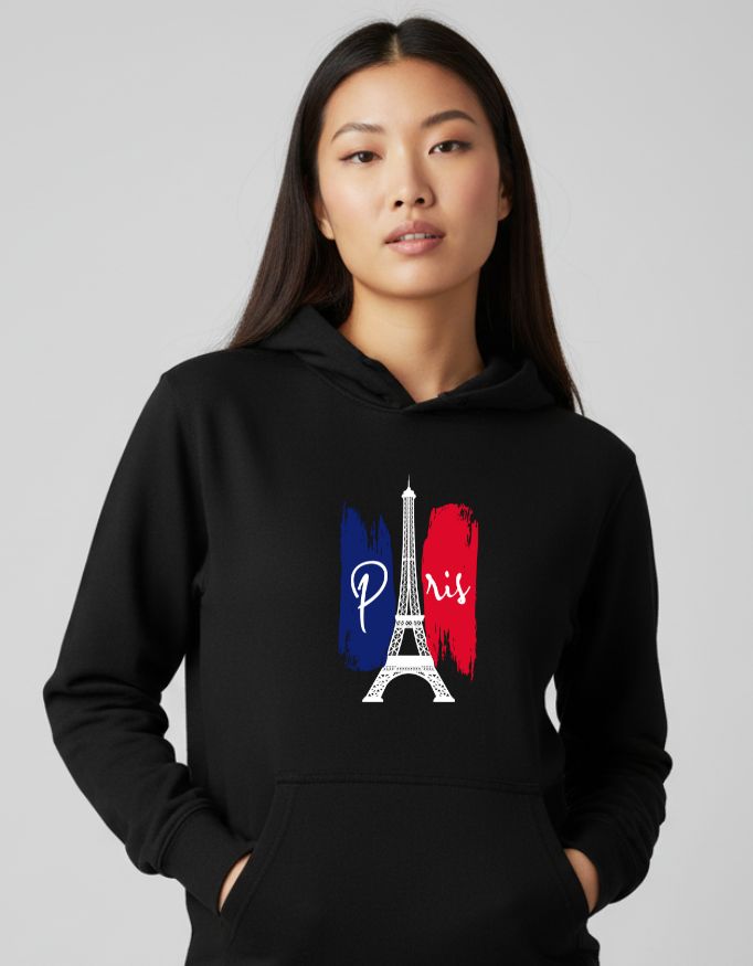 Paris City Unisex Oversized Hoodie