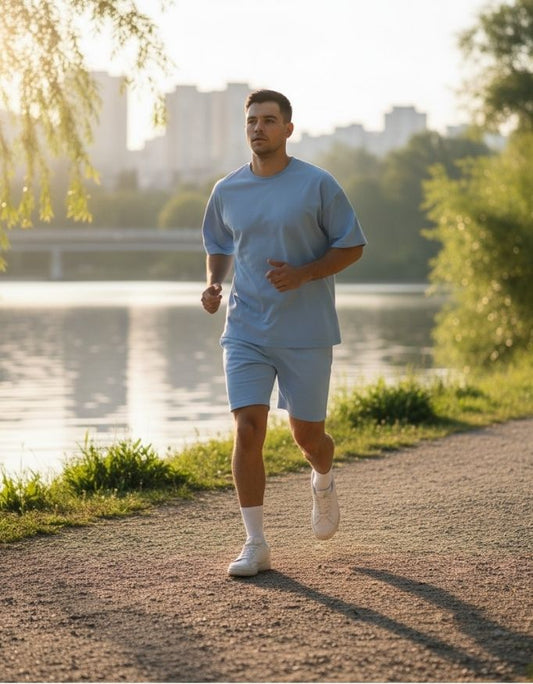 Unisex Premium Terry Fabric Tee & Short