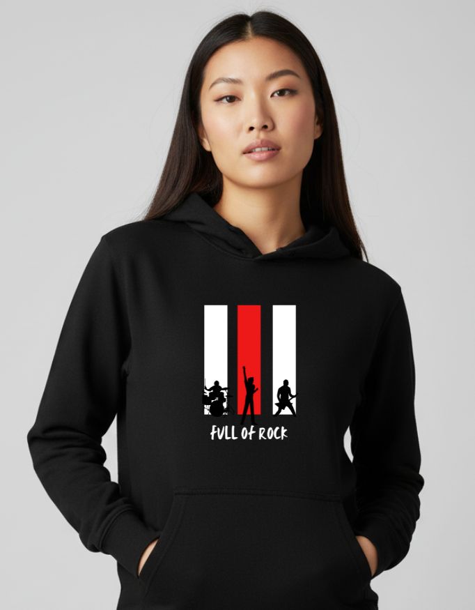 Full on Rock Unisex Oversized Hoodie