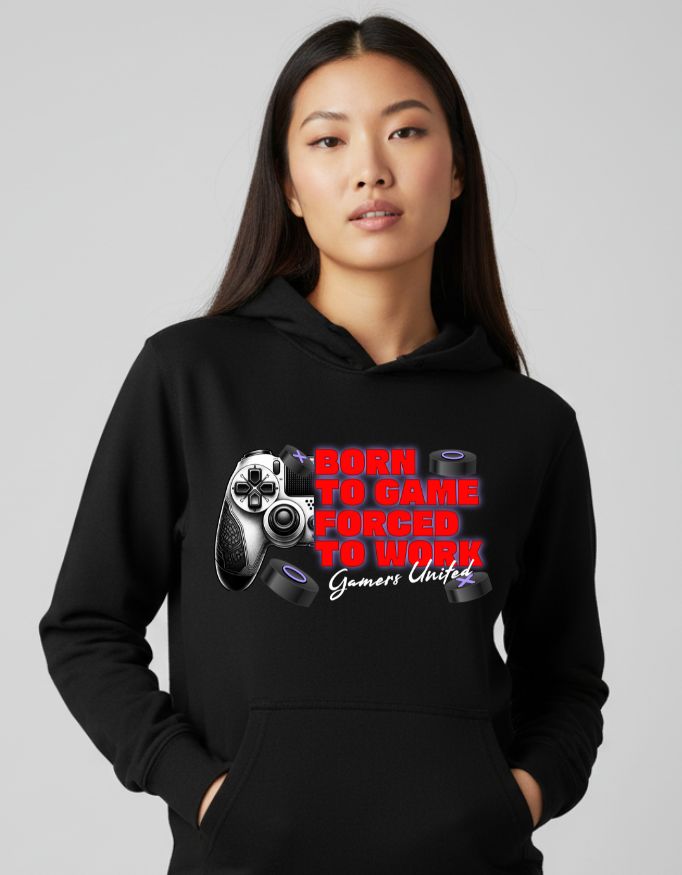 Born To Game Unisex Premium Hoodie