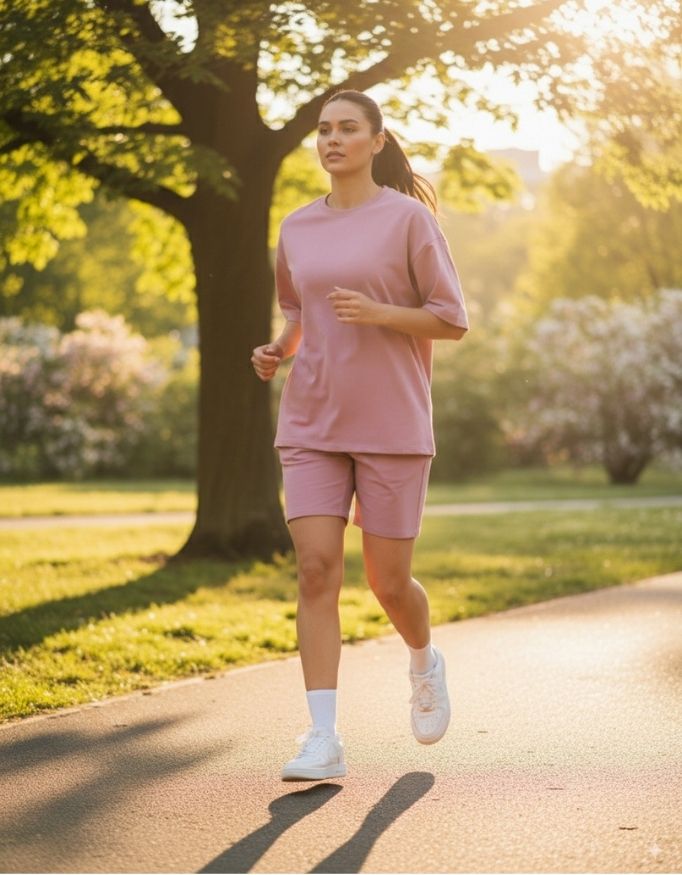 Unisex Premium Terry Fabric Tee & Short
