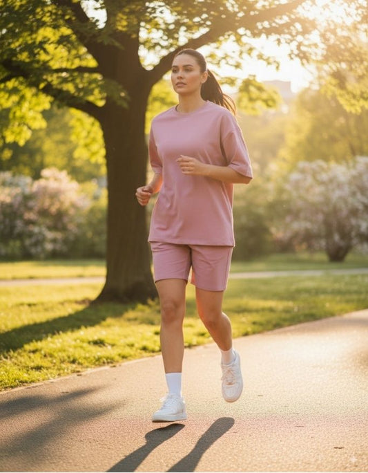 Unisex Premium Terry Fabric Tee & Short