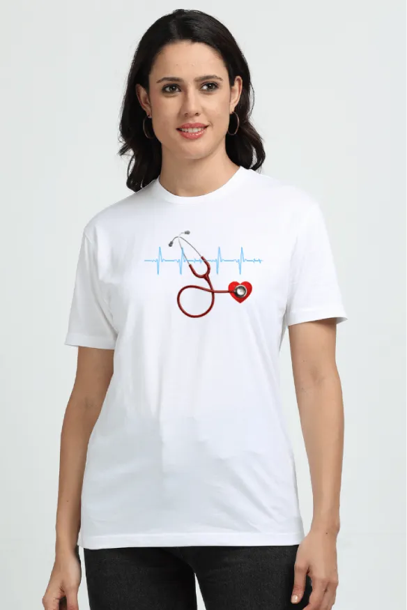 Heart Beat Unisex Supima T-Shirt