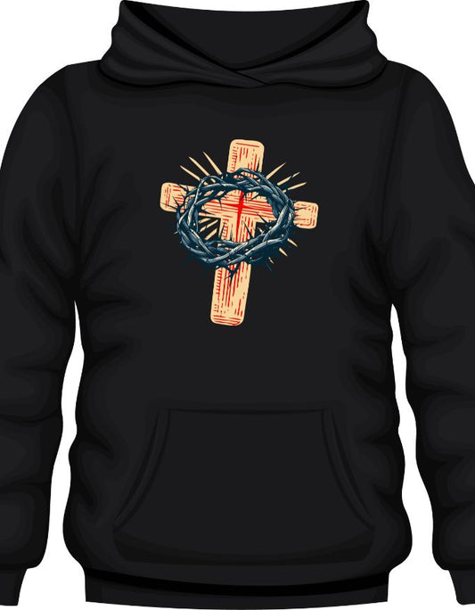Jesus Cross Unisex Premium Hoodie