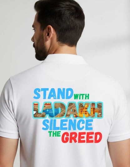 Stand With Ladakh Men's Polo