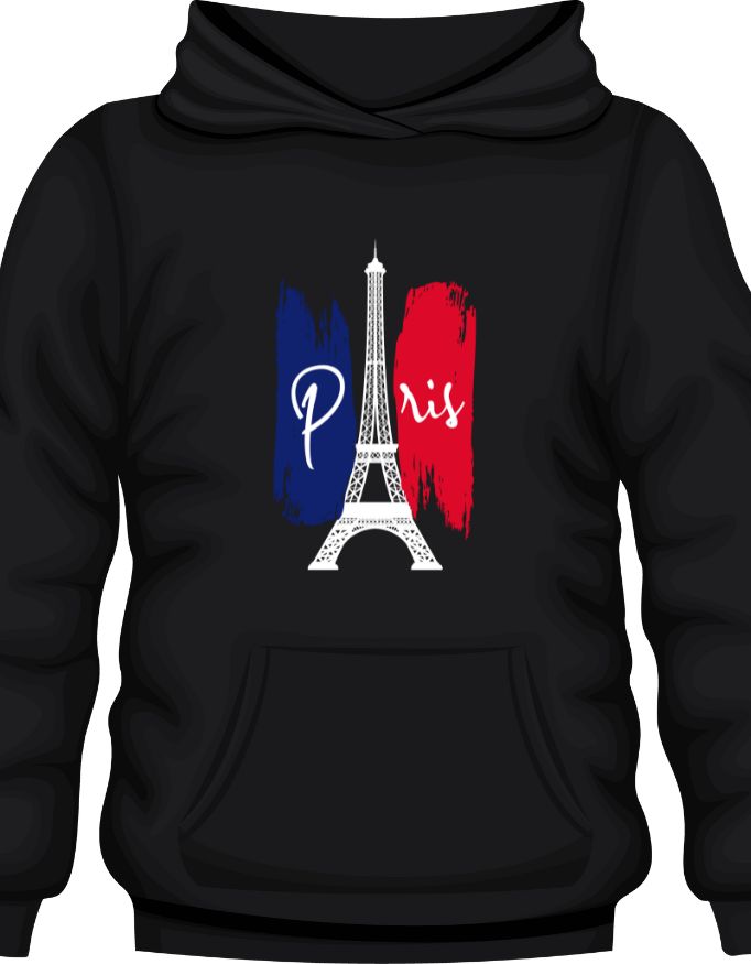 Paris City Unisex Oversized Hoodie
