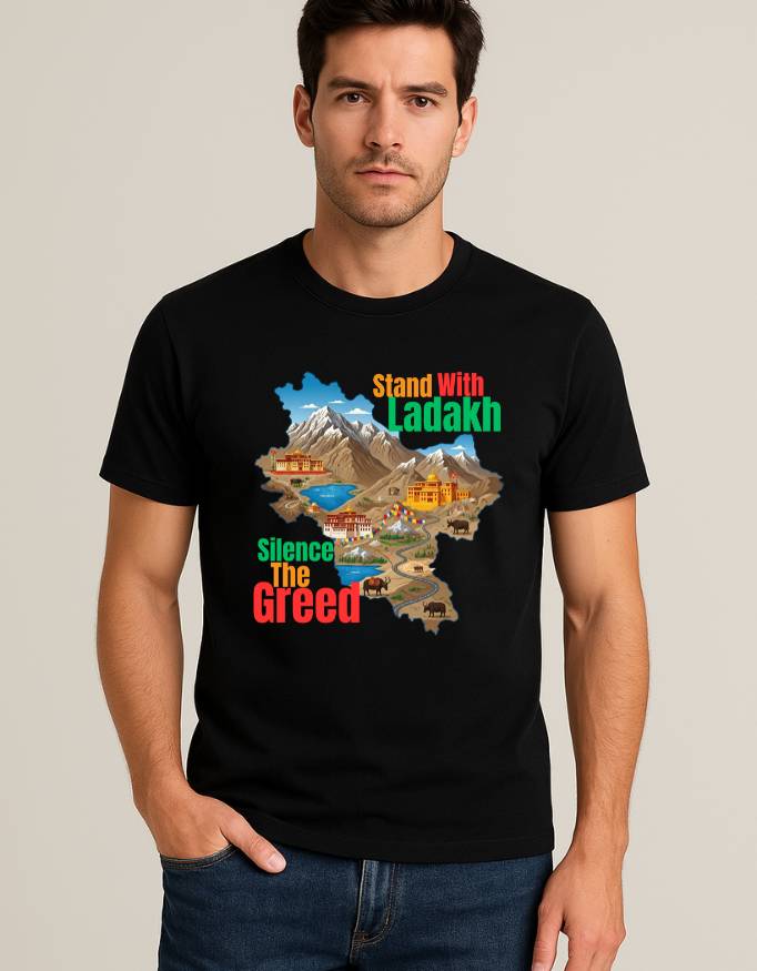Stand With Ladakh Unisex Regular Fit T-Shirt