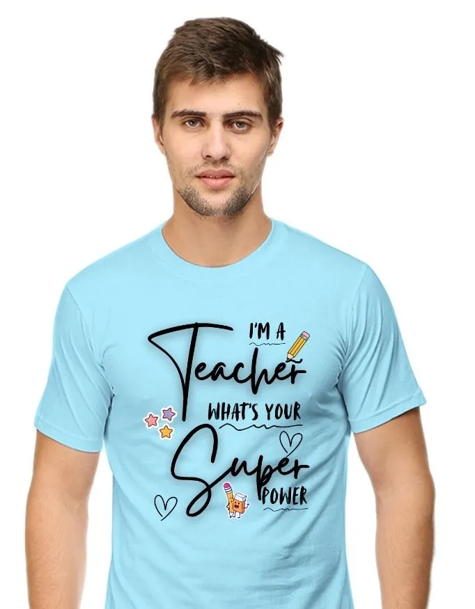 Teacher Power Unisex Premium T-Shirt