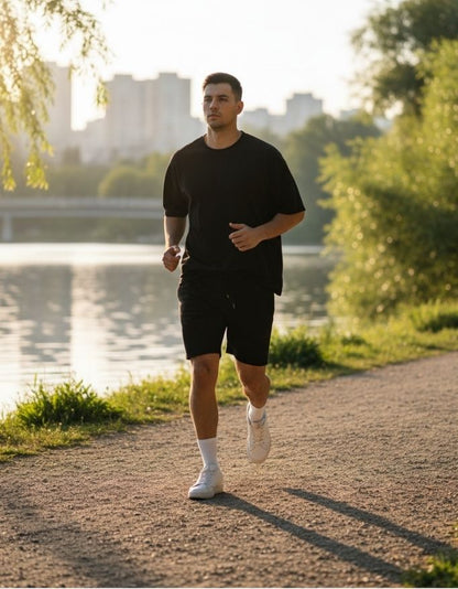 Unisex Premium Terry Fabric Tee & Short