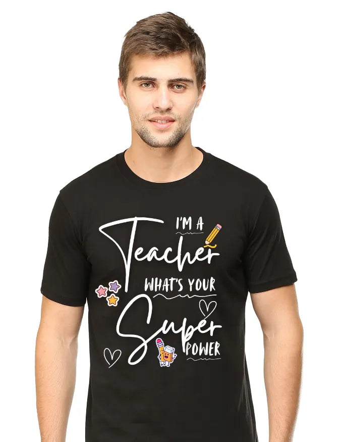 Teacher Power Unisex Premium T-Shirt