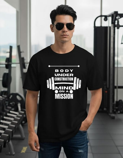 Gym Life Unisex Terry Fabric Oversized Tee