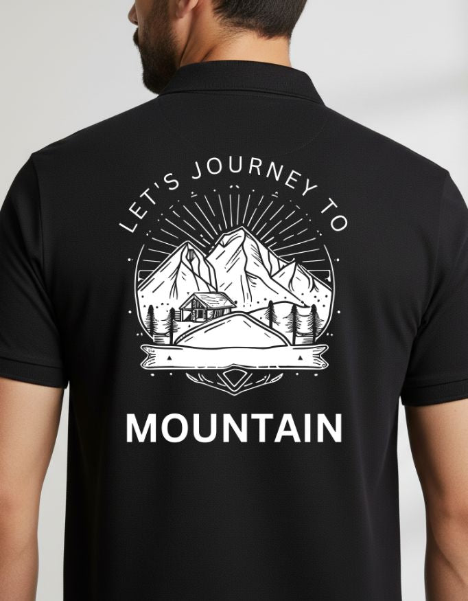 Mountains Calling Men's Polo